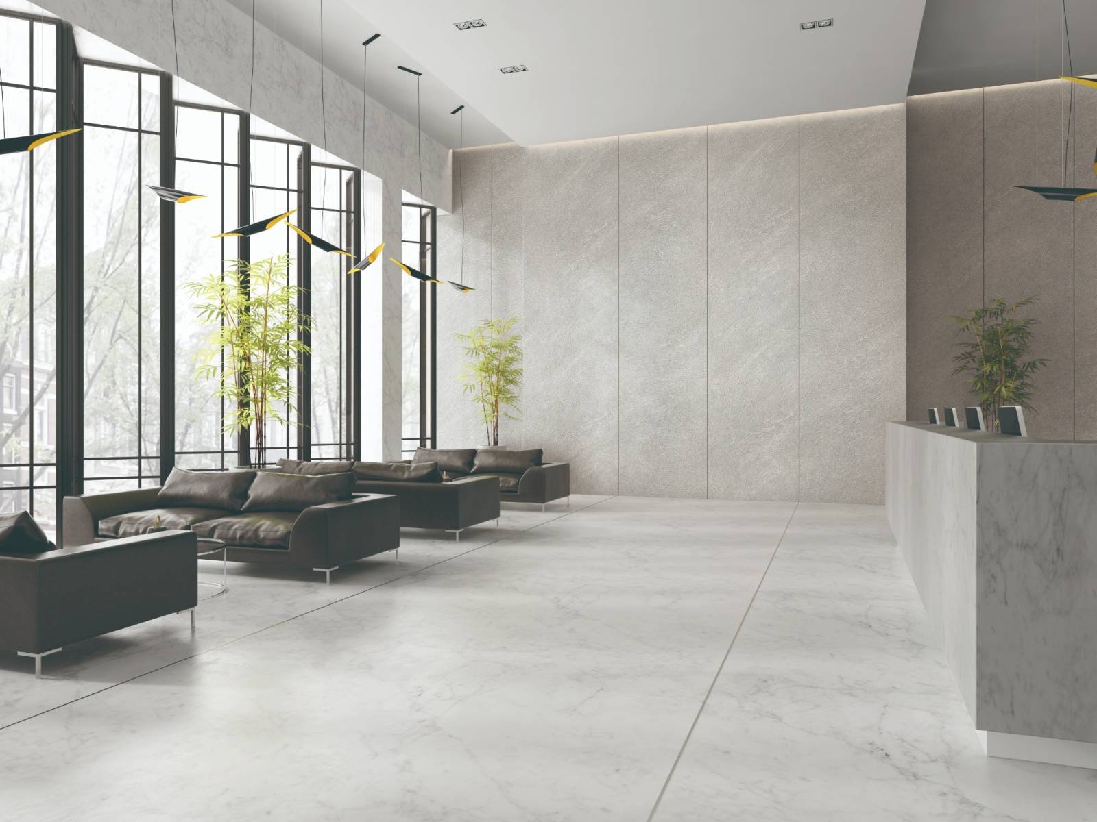 Covering intérieur professionnel accueil bureaux 