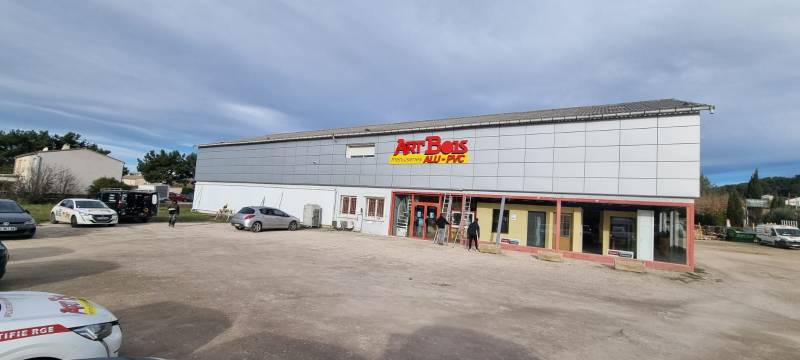 habillage façade en cassette proche Aix en Provence